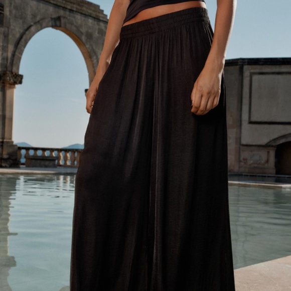 Zara Pants - Zara Flowy Wide Leg Pants
